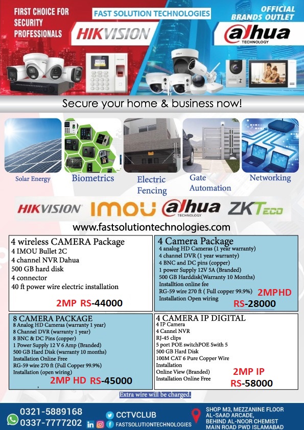 CCTV PACKAGES