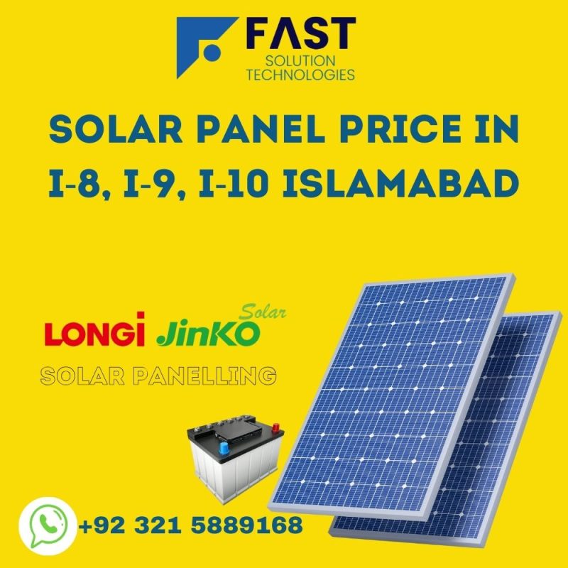 Solar Panel Price in I-8, I-9, I-10 Islamabad