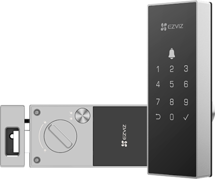 EZVIZ DL03 Pro Smart Fingerprint Rim Lock