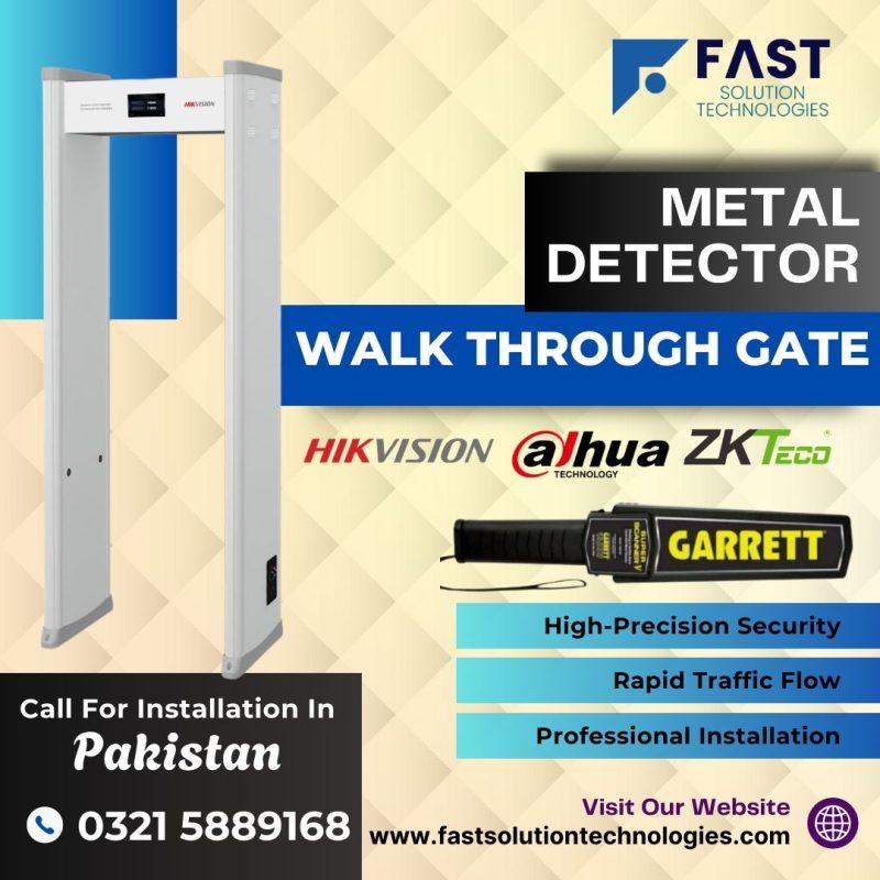 Metal Detector Walk Through Gate Pakistan