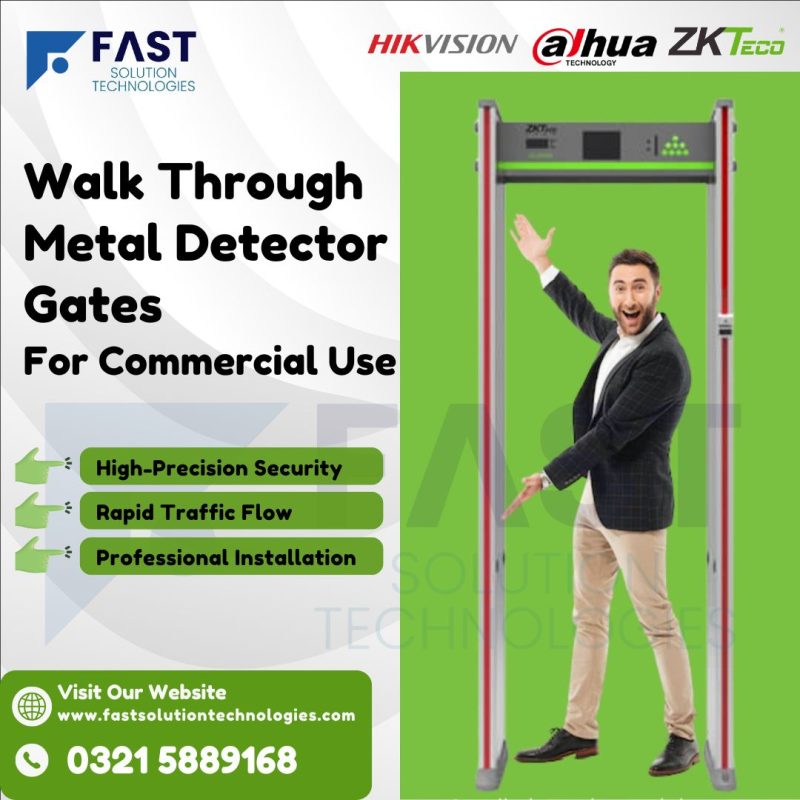 Walk Through Gate For Commercial Buildings