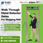 Walk Through Gates for Shopping Mall