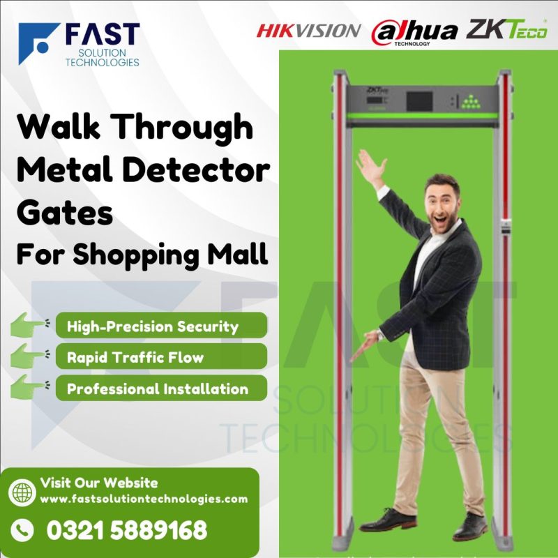 Walk Through Gates for Shopping Mall