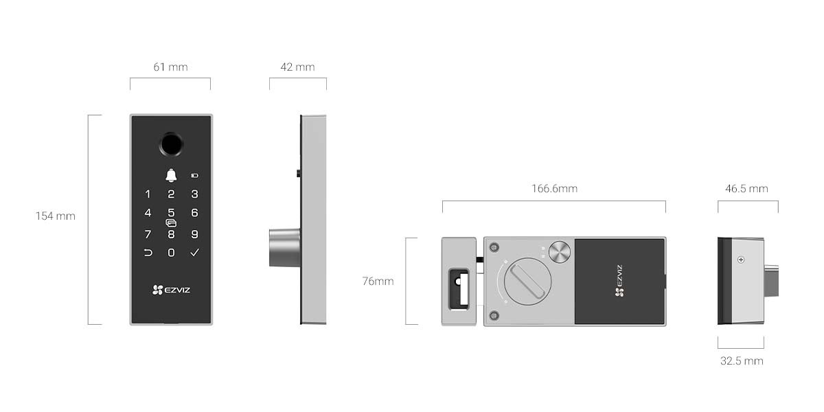 f9fbca29c7112a1d241274bc6baed05d.jpg EZVIZ DL03 PRO Door Lock Ezviz - Image 1