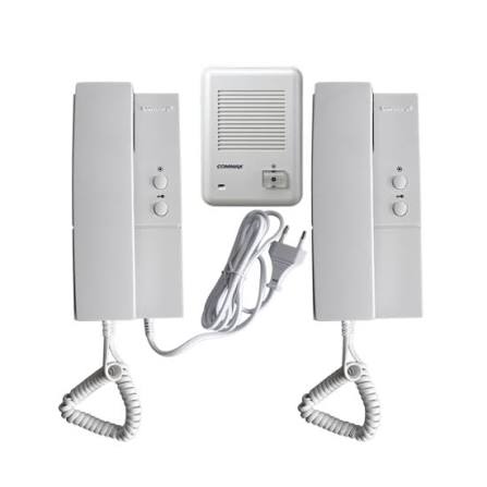 fst-60403-commax-dp-la01-m-dp-la01-s-door-phone-2-indoor-1-outdoor Commax DP-LA01(M)/DP-LA01(S) Door Phone 2 Indoor +1 Outdoor - Image 1