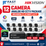 HIKVISION 12 CAMERA ANALOG HD CCTV CAMERAS PACKAGE