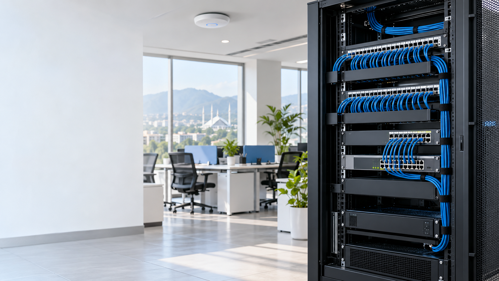 Network Cabling Project Islamabad