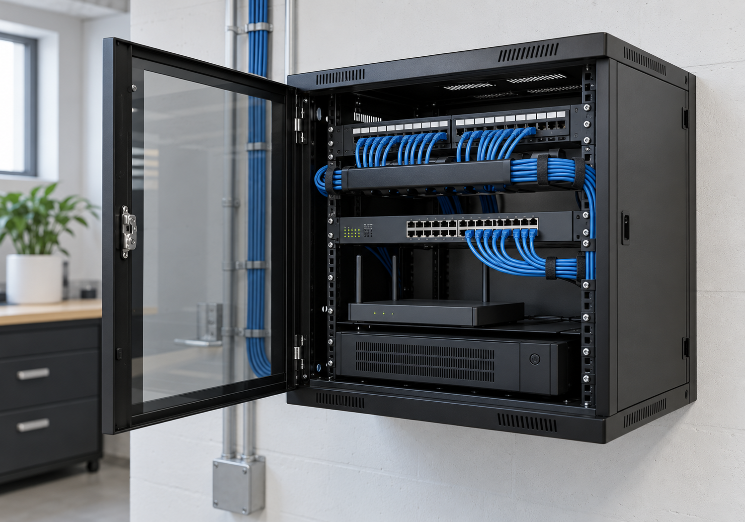 Network Rack Installation