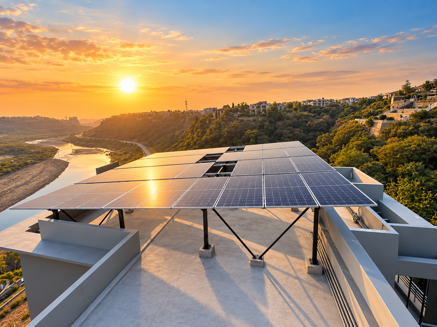 Residential Solar Panel Installation
