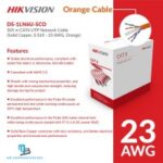 Hikvision DS-1LN6U-SC0 CAT6 23AWG Drum 305 Meter