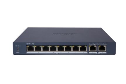 Hikvision DS-3E1510P-S 8 Port Giga 2 SFP Switch